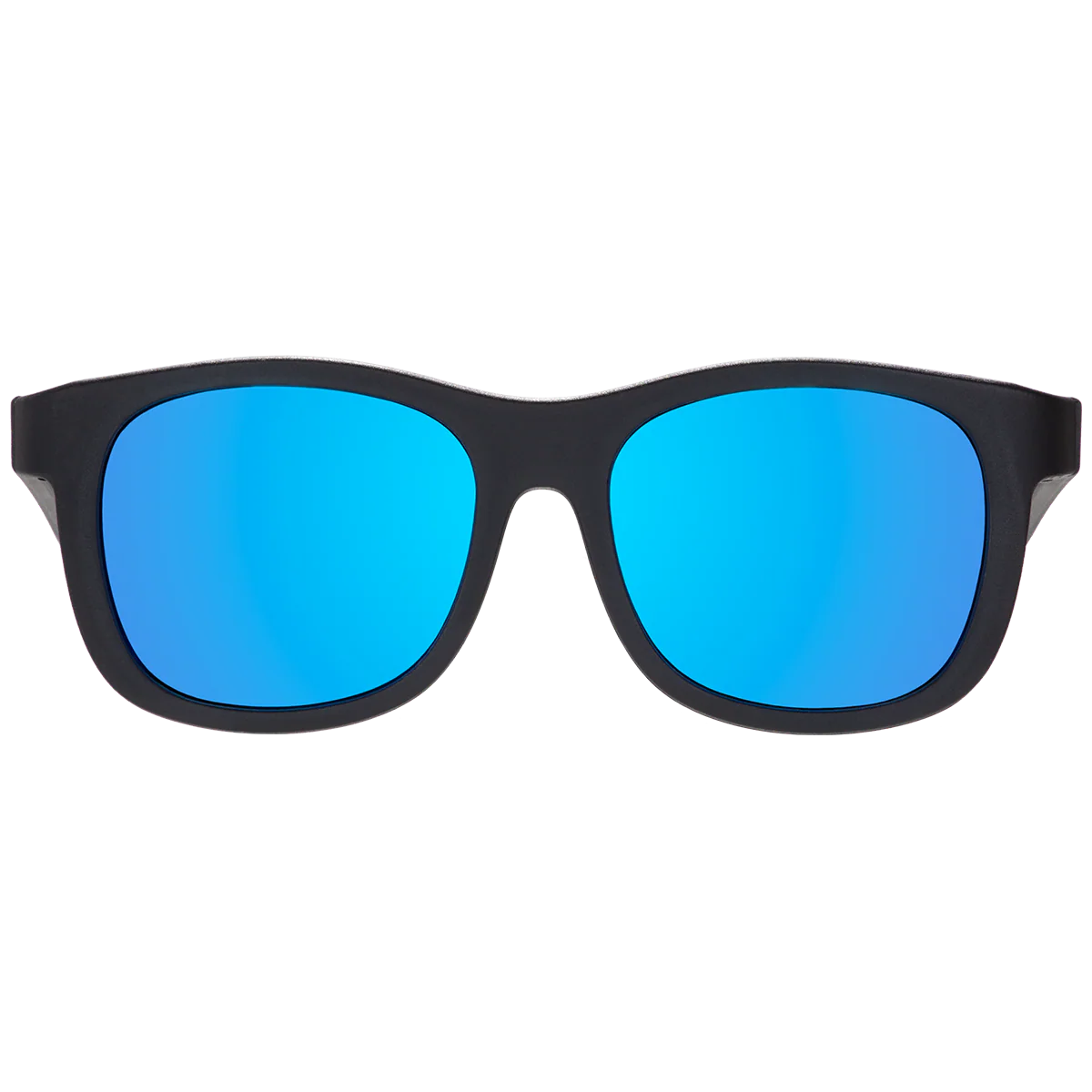 Jet Black Polarized Navigator | Cobalt Mirrored Lens