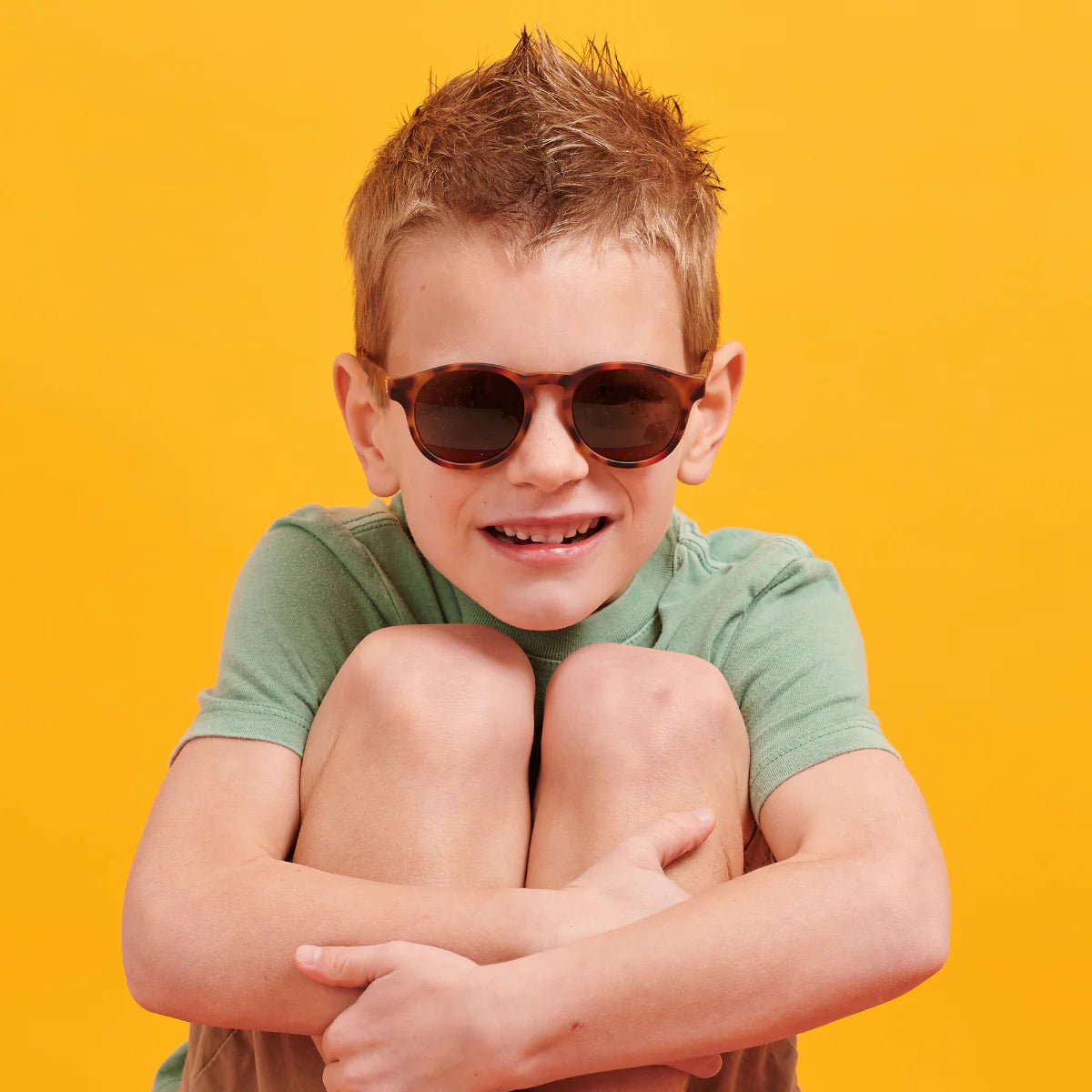 Classic Tortoise Keyhole | Amber Polarized Lens