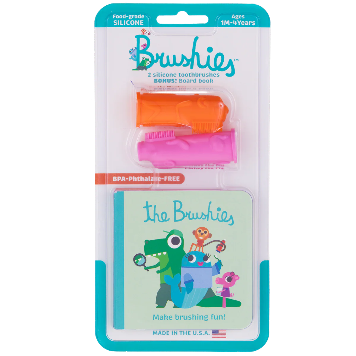 Momo & Pinkey Brushies Two Pack