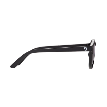 Jet Black Keyhole | Smoke Polarized Lens