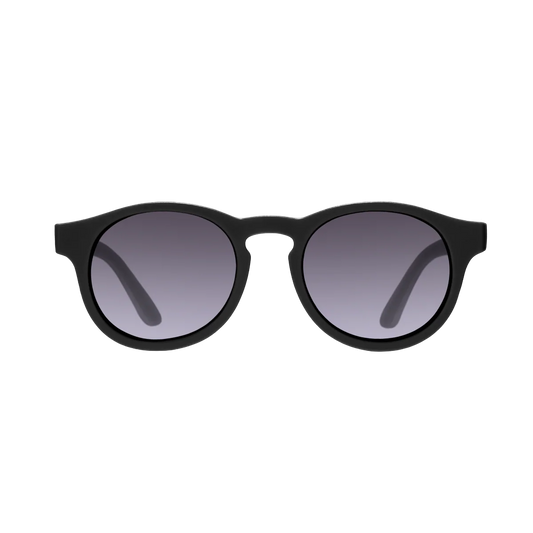 Jet Black Keyhole | Smoke Polarized Lens
