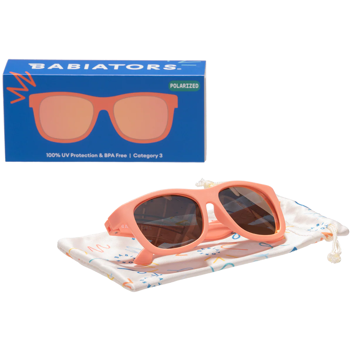 Papaya Polarized Navigator | Peach Mirrored Lens