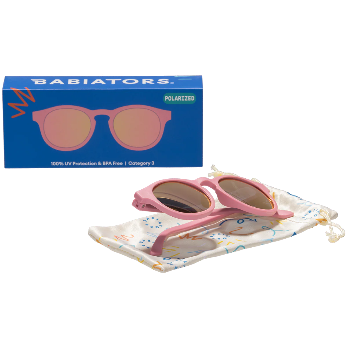 Pretty in Pink Keyhole | Pink Polarized Mirrored Lens