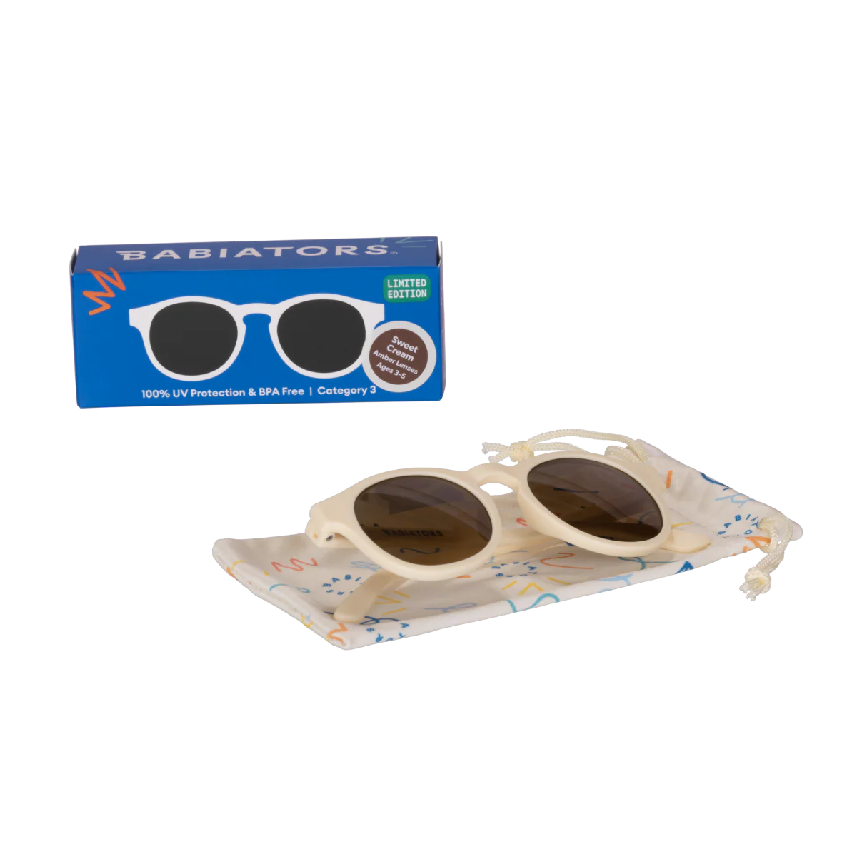 Sweet Cream Keyhole | Amber Lenses